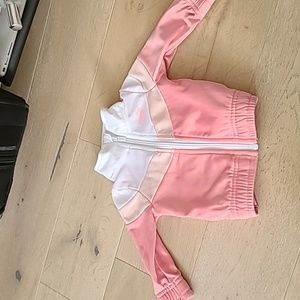 0-3 months pink puma track jacket